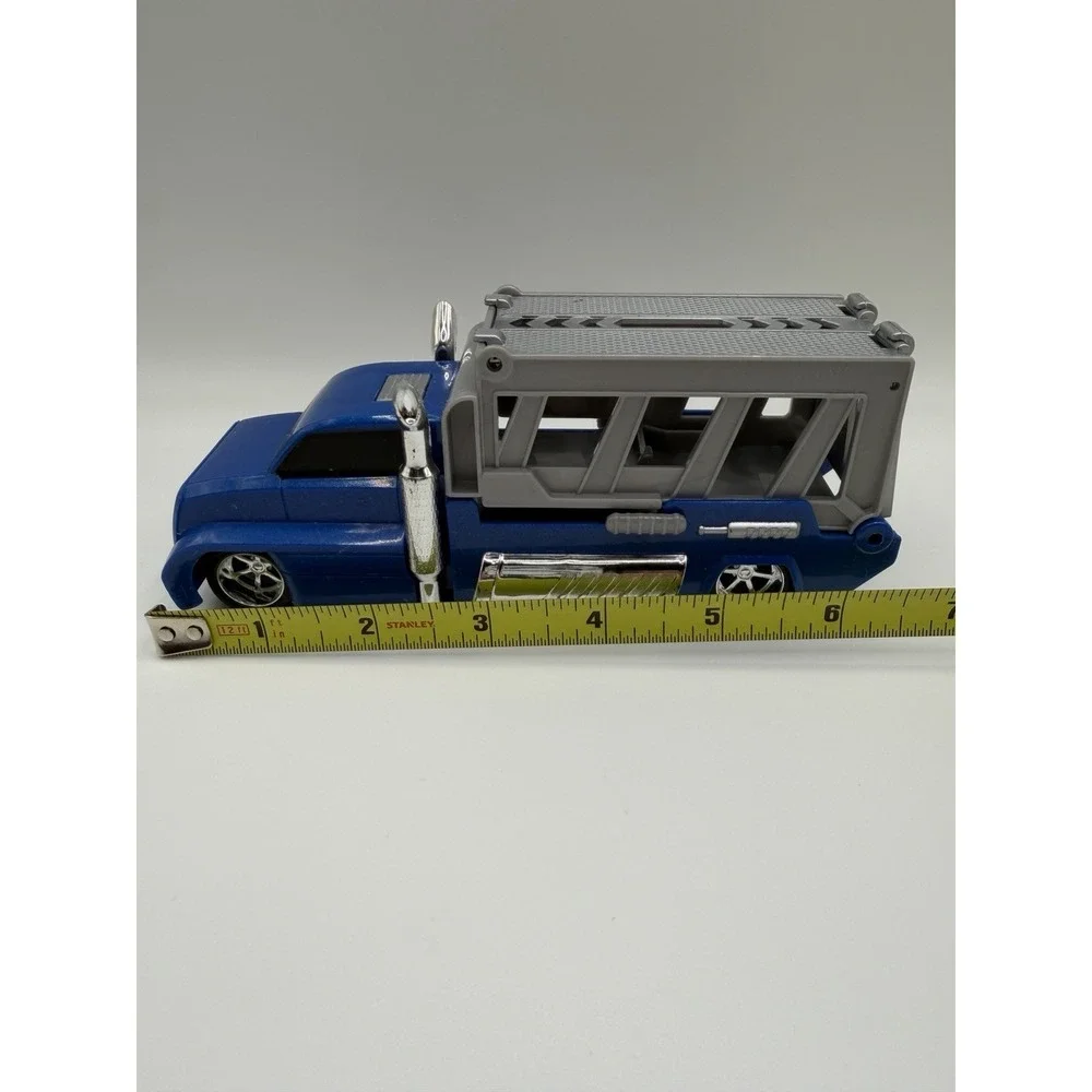 Maisto Burnin' Key Cars Blue & Chrome‎ Trailer Car Carrier Replacement Piece